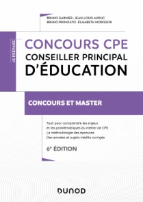 Concours CPE - Conseiller principal d'éducation