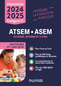 Concours ATSEM/ASEM Fiches et QCM 2024-2025