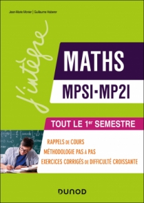 Maths MPSI-MP2I -  Tout le 1er semestre