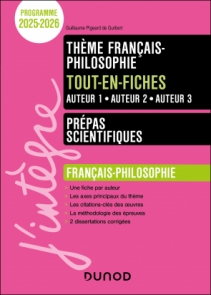 Expériences de la nature - Tout-en-fiches - Prépas scientifiques Français-philosophie - 2025-2026