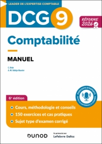 DCG 9 Comptabilité - Manuel - Réforme 2026-2027
