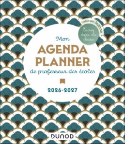 Mon Agenda planner de professeur des écoles -2026-2027