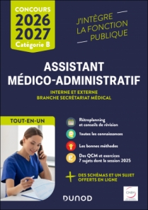 Concours Assistant médico-administratif 2026-2027 - Tout-en-un