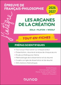 Tout-en-fiches - Prépas scientifiques Français-philosophie - 2026-2027
