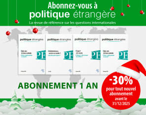 Abonnez-vous à politique étrangère