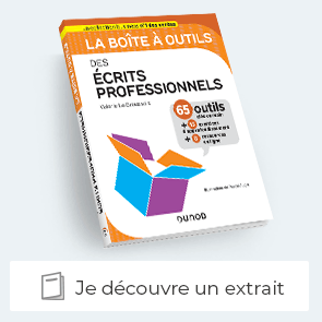 Boite à outils des écrits professionnels