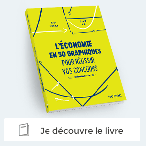 Livre "L'économie en 50 graphiques pour réussir vos concours"