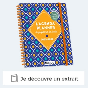 Découvrir L'Agenda planner de professeur des écoles - 2025-2026