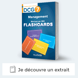 Découvrir l'extrait de "DCG 7 - Management - révisez en 180 flashcards !"