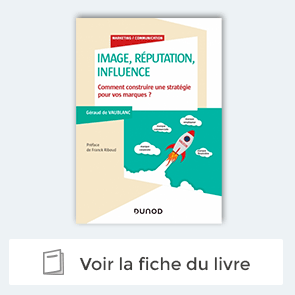 livre "Image, réputation, influence" de Géraud de Vaublanc 