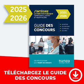 Téléchargez le guide des concours 2025 2026 - Dunod