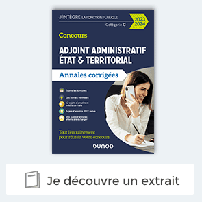 Decouvrir un extrait du livre "Concours Adjoint administratif territorial "