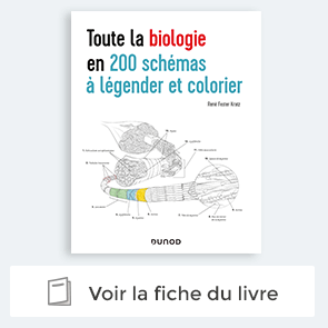 Déouvrez le livre "Toute la biologie en 200 schémas à légender et colorier"