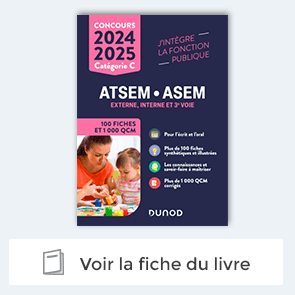 Concours ATSEM/ASEM  - 100 Fiches et 1 000 QCM