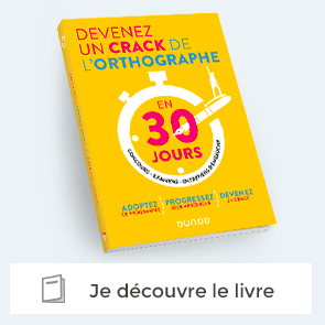 LIvre "Devenez un crack de l'orthographe en 30 jours"