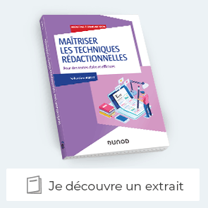 Je découvre un extrait du livre "Techniques rédactionnelles"