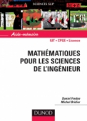 Aide-mémoire de mathématiques pour les sciences de l'ingénieur