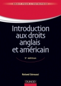 Introduction aux droits anglais et américain