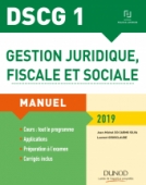 DSCG 1 - Gestion juridique, fiscale et sociale 2019