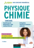 Physique Chimie - Concours Ergothérapeute, Manipulateur-radio, Audioprothésiste