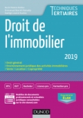 Droit de l'immobilier 2019