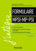 Formulaire MPSI-MP-PSI