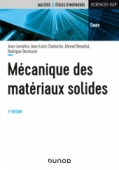 Mécanique des matériaux solides