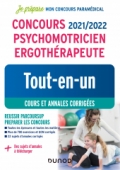 Concours 2021/2022 Psychomotricien Ergothérapeute