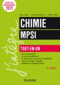 Chimie tout-en-un MPSI