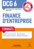 DCG 6 Finance d'entreprise - Corrigés