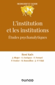 L'institution et les institutions