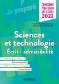 /DUNOD/2021/9782100829637-001-X.jpeg Concours Professeur des écoles - Sciences et technologie - Ecrit/admissibilité - CRPE 2022