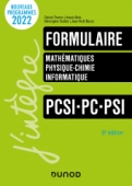 Formulaire PCSI-PC-PSI