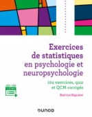 Exercices de statistiques en psychologie et neuropsychologie
