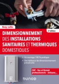 Dimensionnement des installations sanitaires et thermiques domestiques