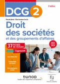 /DUNOD/2023/9782100850976-001-X.jpeg DCG 2 - Droit des sociétés et des groupements d'affaires - Fiches 2023-2024