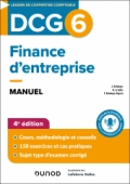 DCG 6 Finance d'entreprise - Manuel