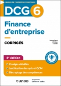 DCG 6 - Finance d'entreprise - Corrigés
