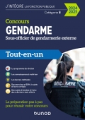 Concours Gendarme - Sous-officier de gendarmerie externe - 2024/2025