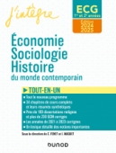 ECG 1 ET ECG 2 -  Economie, Sociologie, Histoire du monde contemporain 2024-2025
