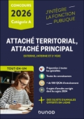 Concours Attaché territorial, Attaché principal - Tout-en-un - 2026