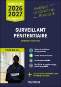 Concours Surveillant pénitentiaire - Tout-en-un - Concours externe et interne 2026-2027