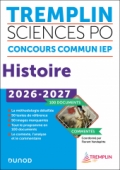 Tremplin Sciences Po Histoire Concours commun 2026-2027