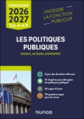 Les politiques publiques 2026-2027