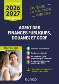 Concours commun Agent des finances publiques, douanes et CCRF - 2026-2027