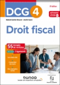 DCG 4 - Droit fiscal - Fiches Réforme 2026-2027