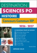 Destination Sciences Po Histoire - Concours commun IEP - 2026-2027