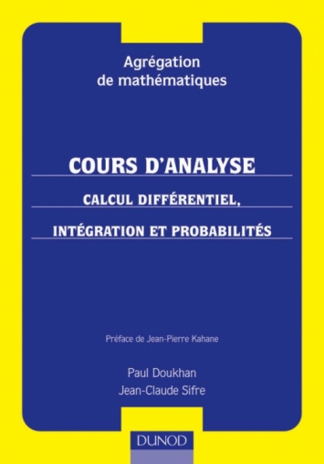 Calcul différentiel, intégration et probabilités