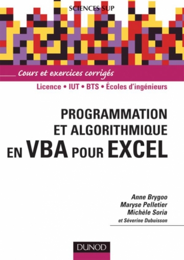 Programmation et algorithmique en VBA pour Excel