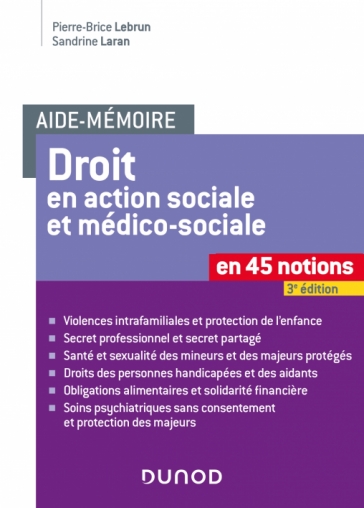 Aide-mémoire - Droit en action sociale et médico-sociale
